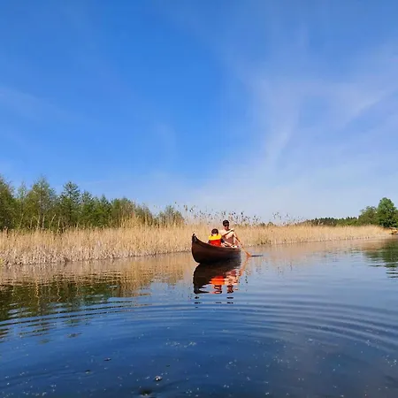 Domek Wypoczynkowy Zacisze W Makosiejach Z Dostepem Do Rzeki, Z Balia I Jacuzzi Makosieje Exterior photo