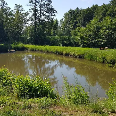 Domek Wypoczynkowy Zacisze W Makosiejach Z Dostepem Do Rzeki, Z Balia I Jacuzzi Makosieje Exterior photo