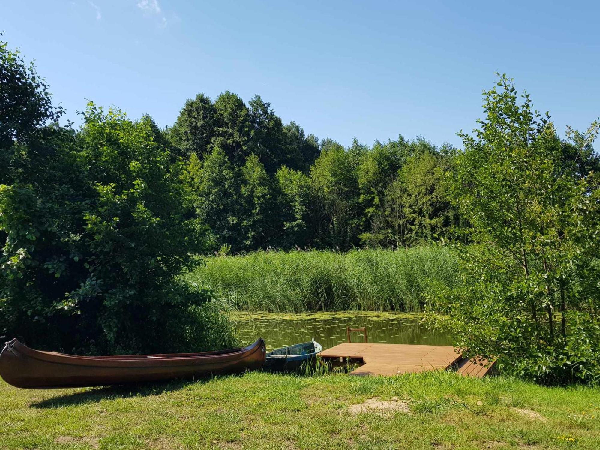 Wypoczynkowy Zacisze W Makosiejach Z Dostepem Do Rzeki, Z Balia I Jacuzzi Makosieje