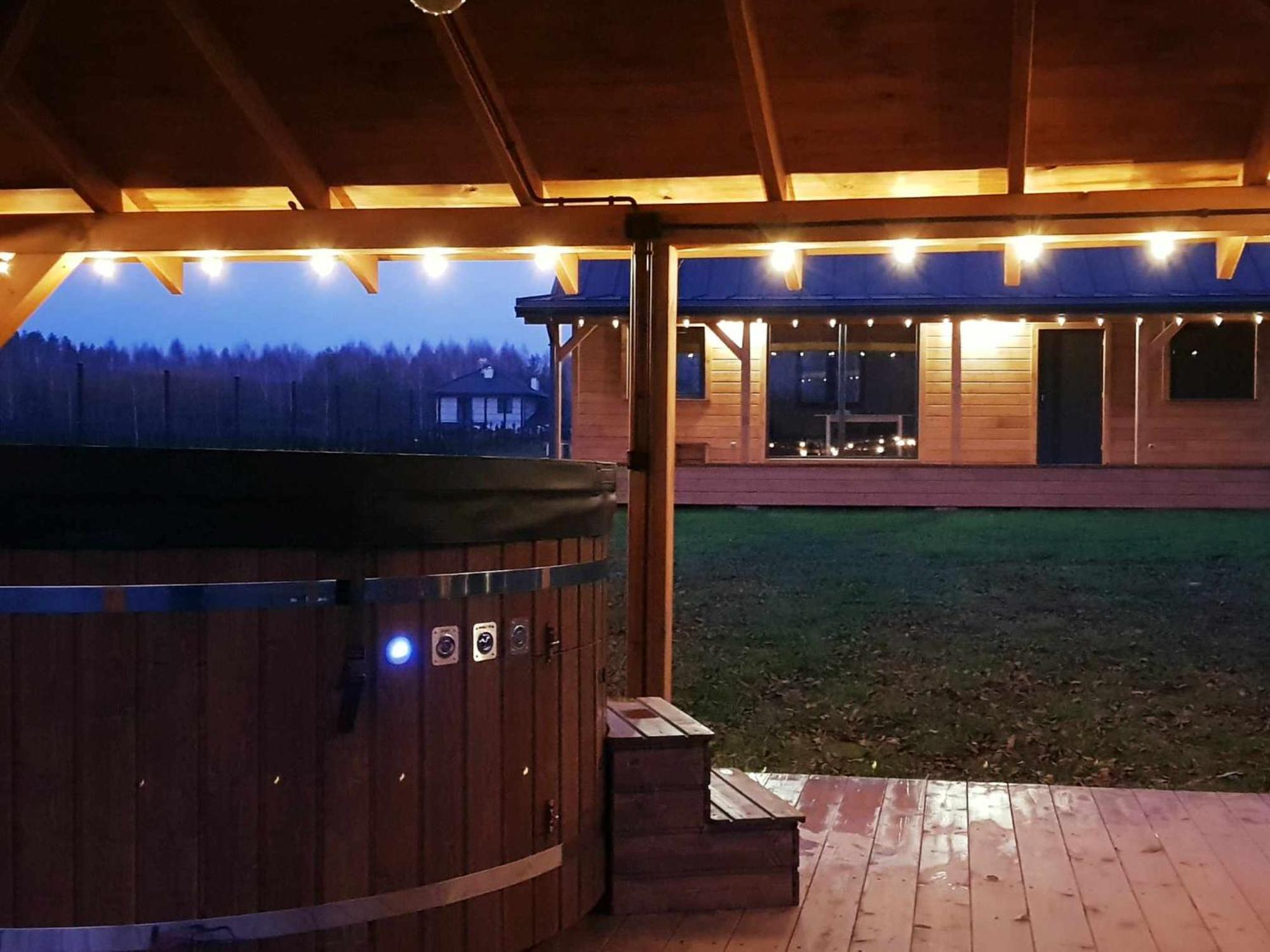 Wypoczynkowy Zacisze W Makosiejach Z Dostepem Do Rzeki, Z Balia I Jacuzzi Holiday home Makosieje